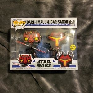 Funko Pop Darth Maul & Gar Saxon